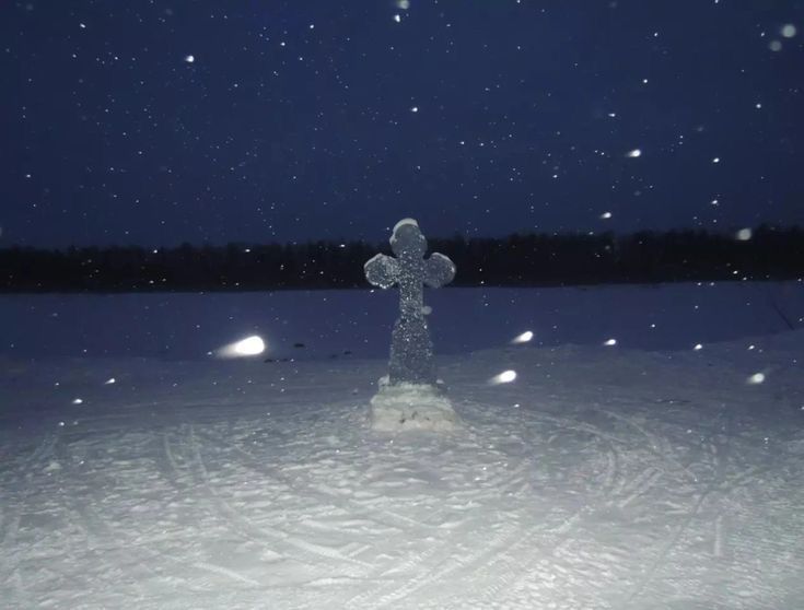 it's snowing outside